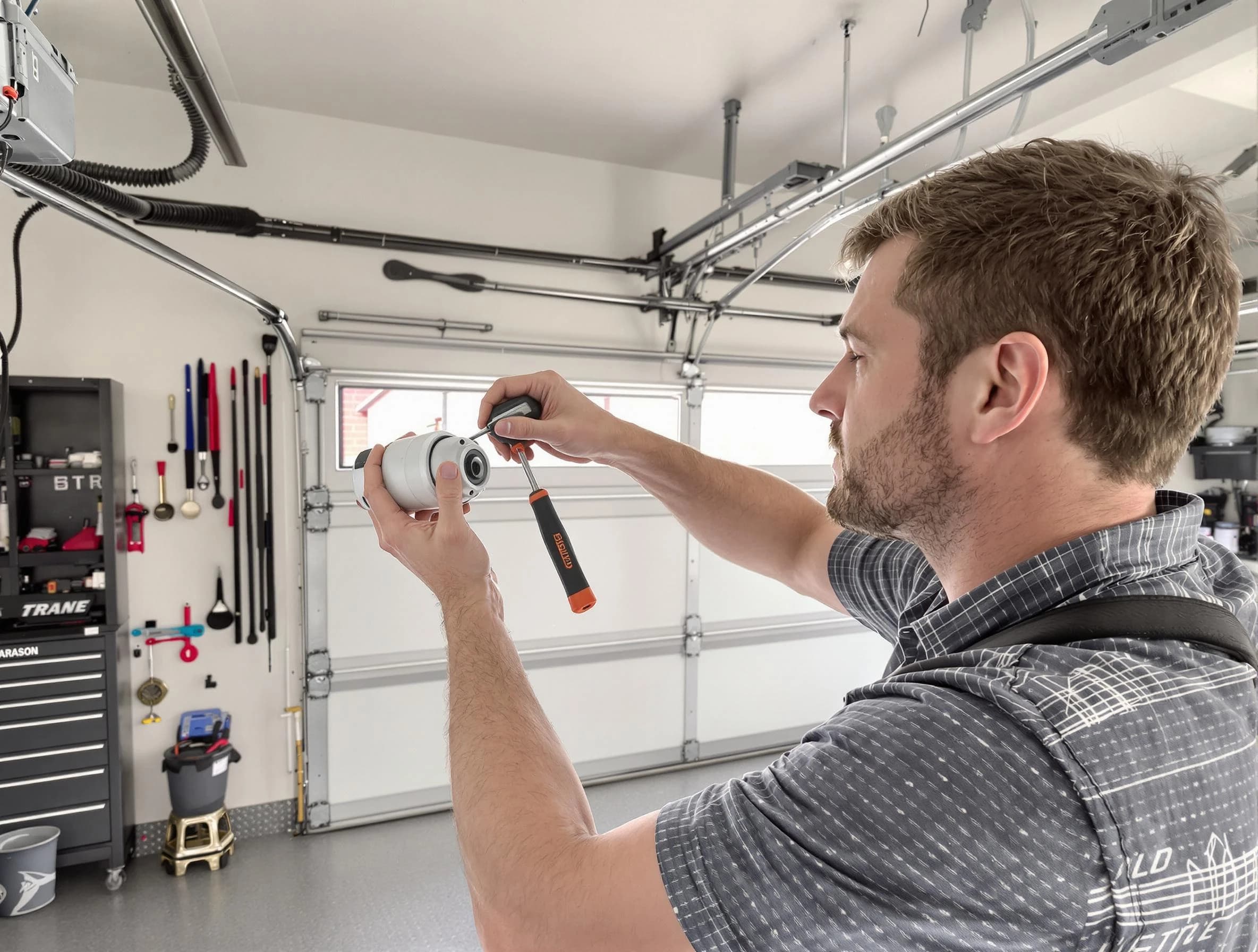 Garage door opener repair service by Milton Garage Door Repair in Milton